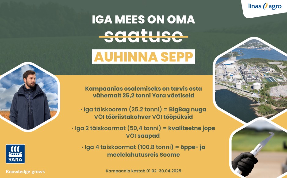 Iga mees on oma auhinna sepp!