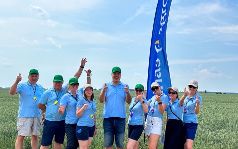 Linas Agro Eesti meeskond külastas Leedu kolleegide põllupäeva “Grūdo kelias"