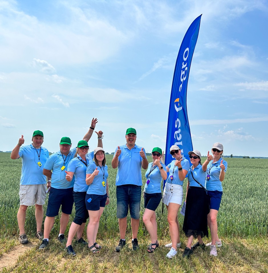 Linas Agro Eesti meeskond külastas Leedu kolleegide põllupäeva “Grūdo kelias"