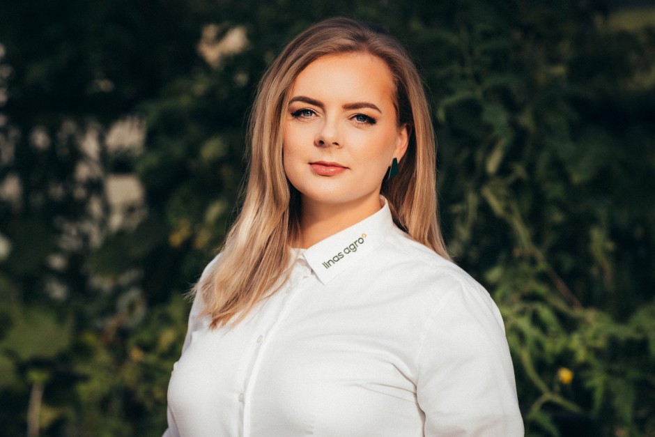 Liina Soovere, Linas Agro OÜ tegevjuht Liina Soovere, Linas Agro OÜ tegevjuht
