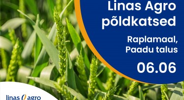 Linas Agro Põldkatsed Raplamaal 06.06.2023