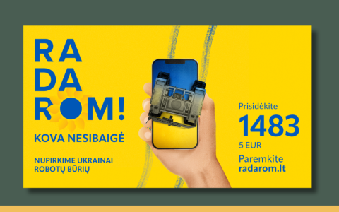 „Linas Agro“ vėl jungiasi prie „Radarom!” – skiria 30 tūkst. eurų